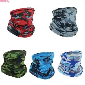 2026-5PCS Cotton Unisex All Seasons Multi-Wear Cooling Neck Gaiter, Breathable UV Protection Mask, Outdoor Sports Face Cover for Adults