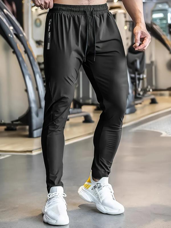 Kyn Apparel 2026 Men's summer lightweight breathable ice fast drying stretch jogging pants outdoor casual training fitness room pants