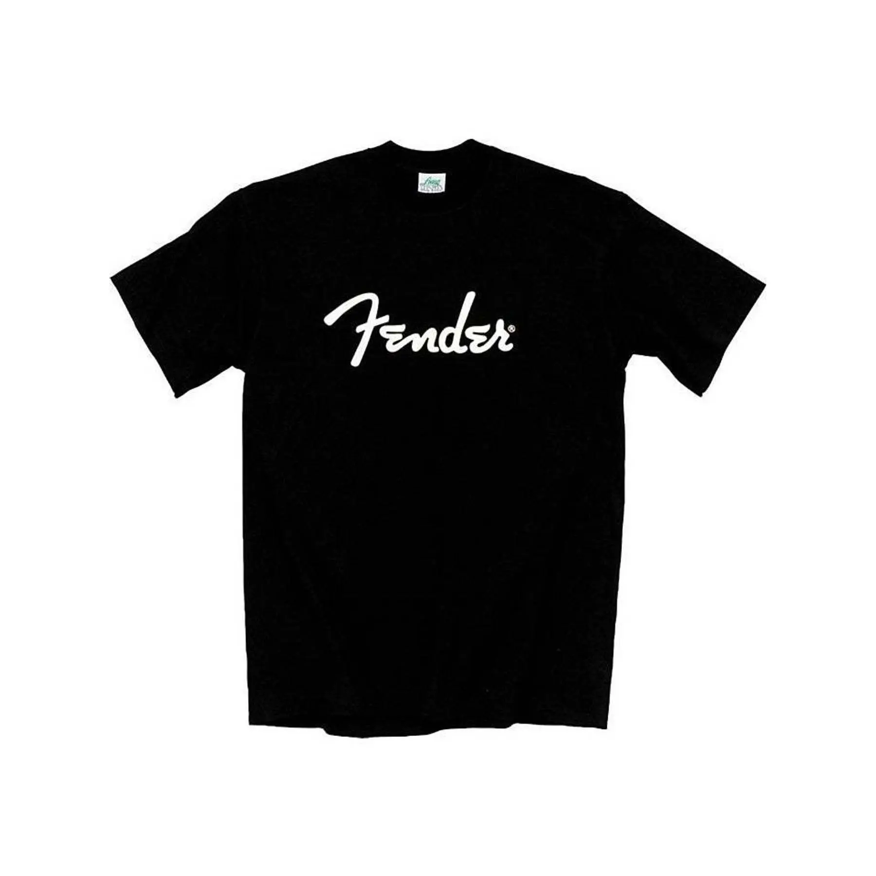 Classic Logo Printed Black Crew Neck Short Sleeve T‑Shirt S‑3XL Retro Casual Top For All‑Season Daily Wear Unisex