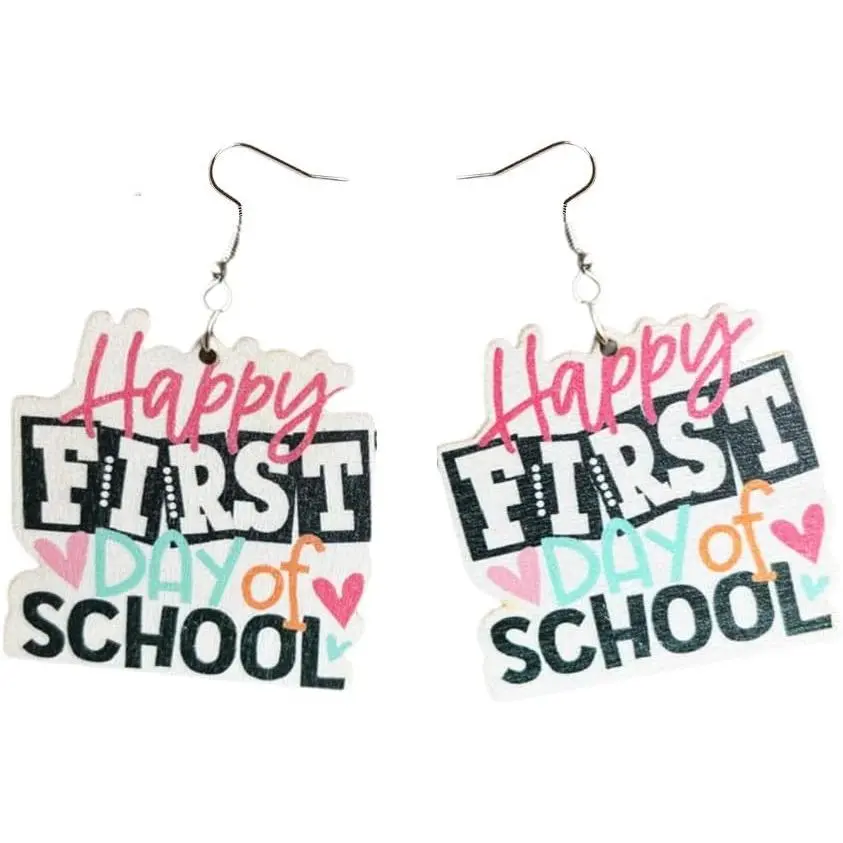2026 Graduation Cap Earrings for Women Girls Daughter  Drop Dangle Earrings for High School College Class Graduation  First And Last Day of School Gifts