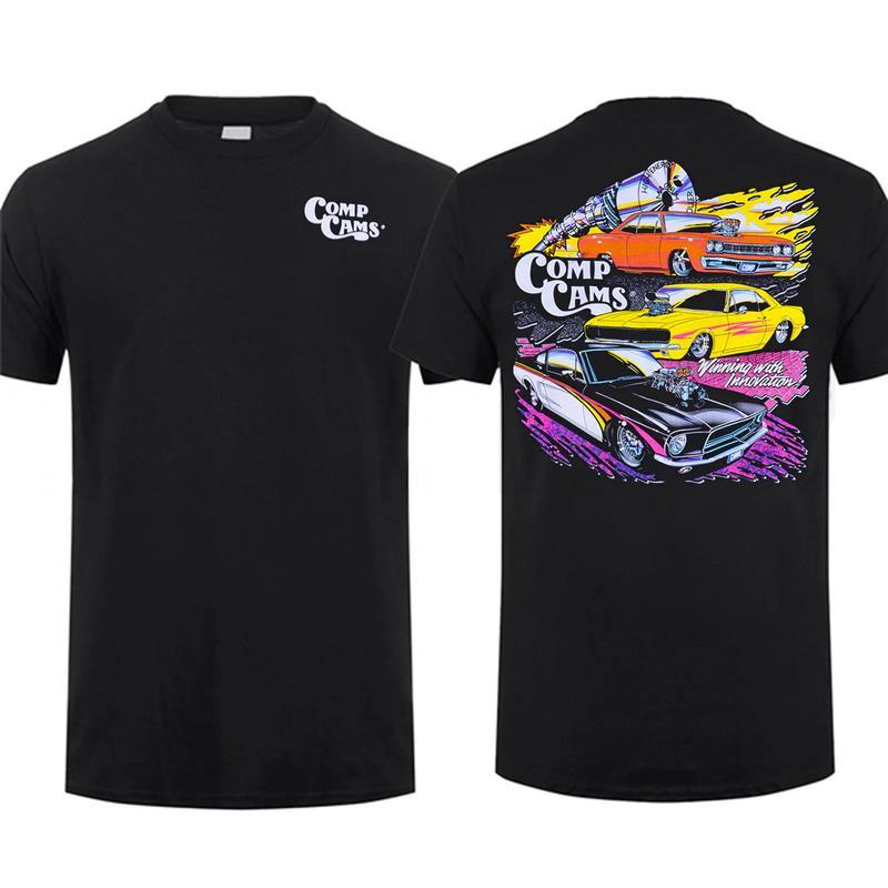 COMP Cams 90's Pro Street T-Shirt, Gift for Truck Lover, Unisex Casual Shortsleeve Crewneck  Cotton, Top Menswear