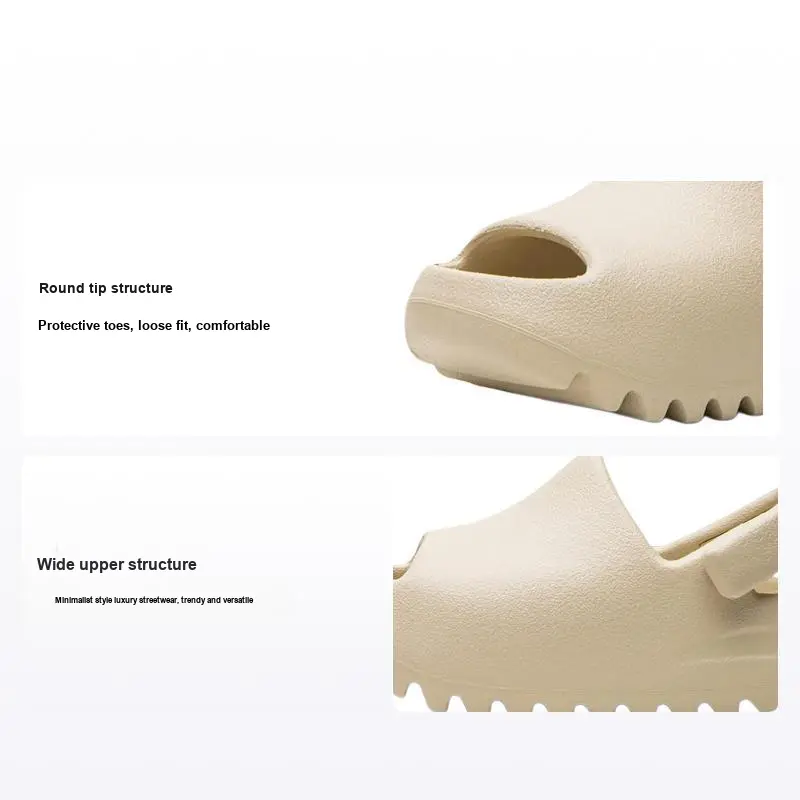 adidas Yeezy Slides Infant 'Bone' 2022 FZ5899 - Casual Wear Slipper, Men's Casual Trainers Footwear Shoe