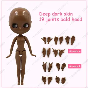 ICY DBS Blyth Doll 19 Joints 1/6 Body 30CM BJD Doll Body No Wig Bald Head No Make-up DIY Make Up Practice Costume Doll Gift