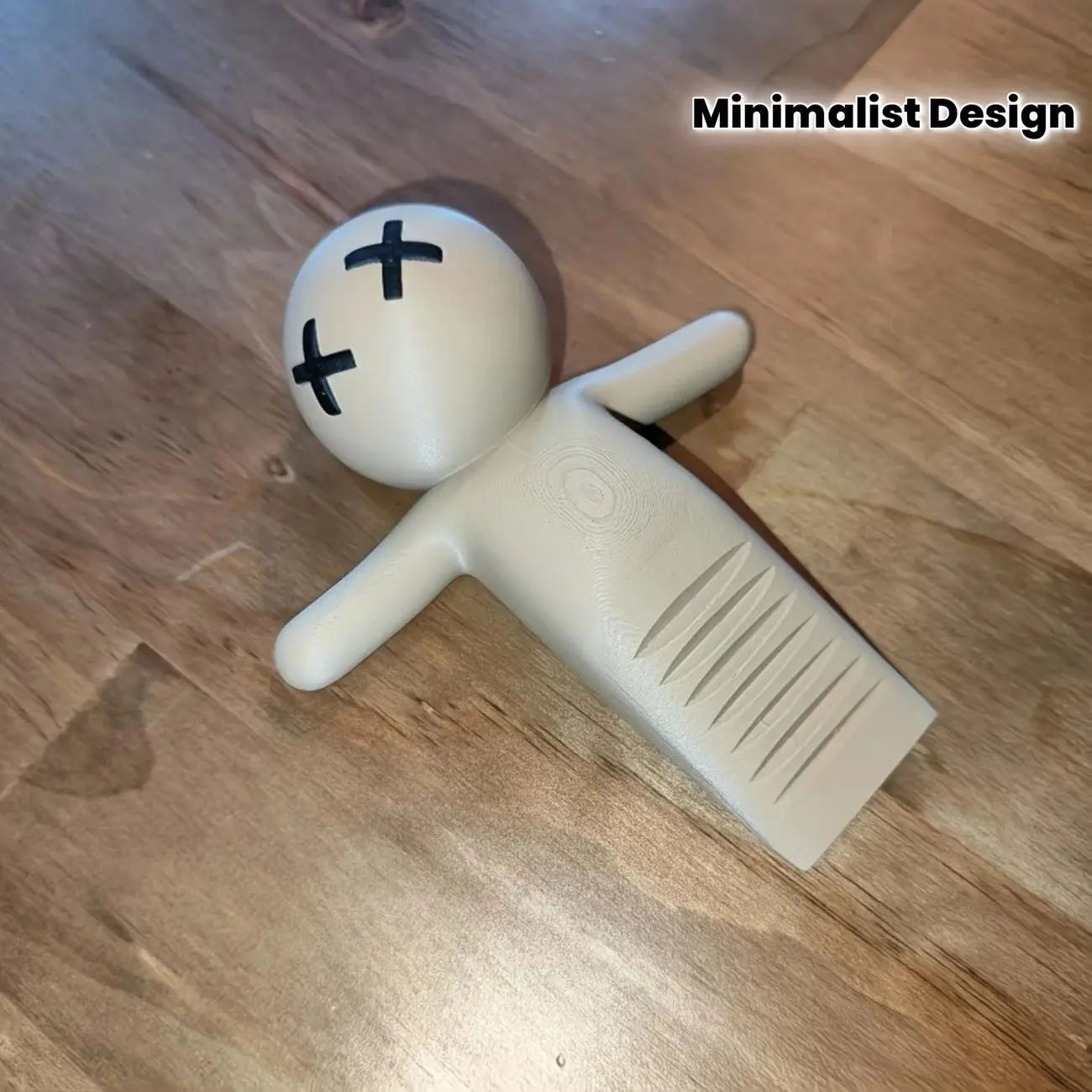 1/3 Pcs Funny Smiling Door Stopper with Expressions Standing Plastic Door Stop, Cute Room Decor for Home, Office, Rooms