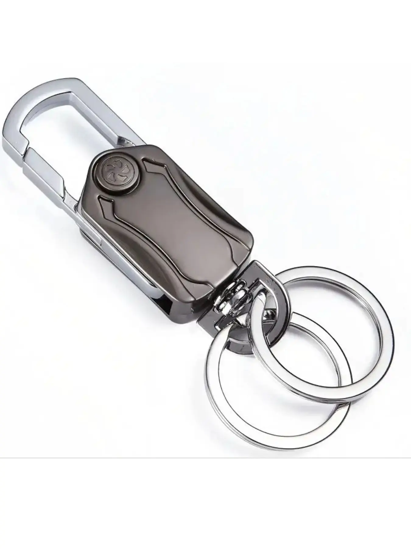 Multi-Functional Car Key Chain, Stress Relief Gyro, Bottle Opener, Stainless Steel, Customizable, Business Gift, All Seasons