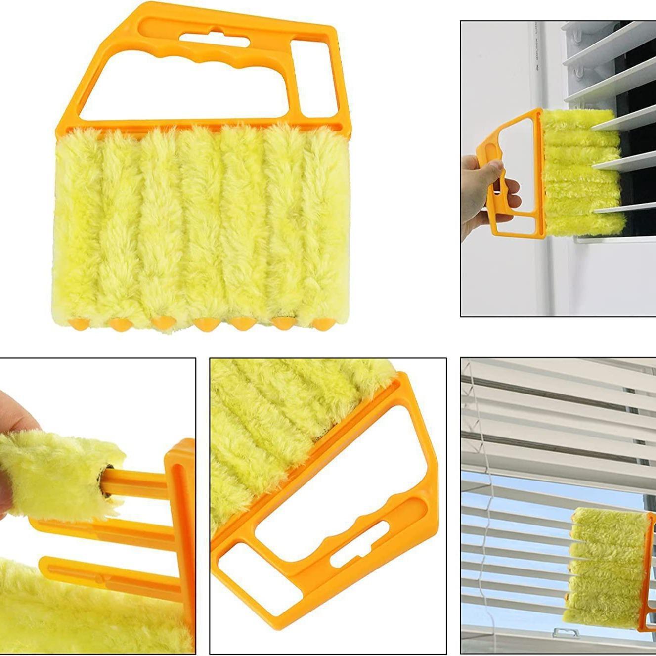 Window Blind Cleaning Brush for Deep Corners, Removable Dust Brush for Fans and Air Conditioners, Effective Gap Cleaning Tool