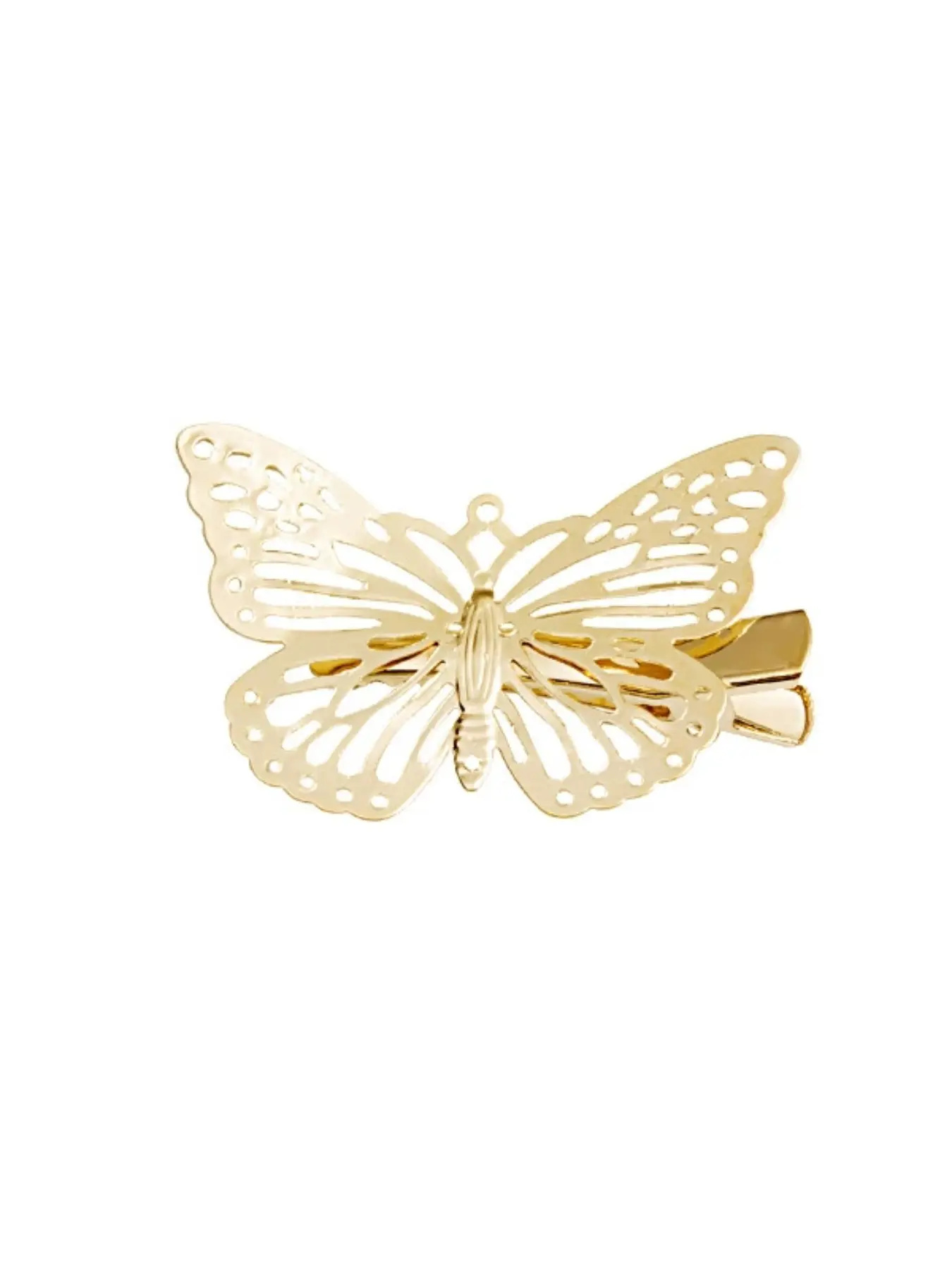 Women's Butterfly Hair Clip, Sweet Style Edge Clip Headwear, Gentle Design, Ideal for Daily Commute and Dates, Fashionable Accessory