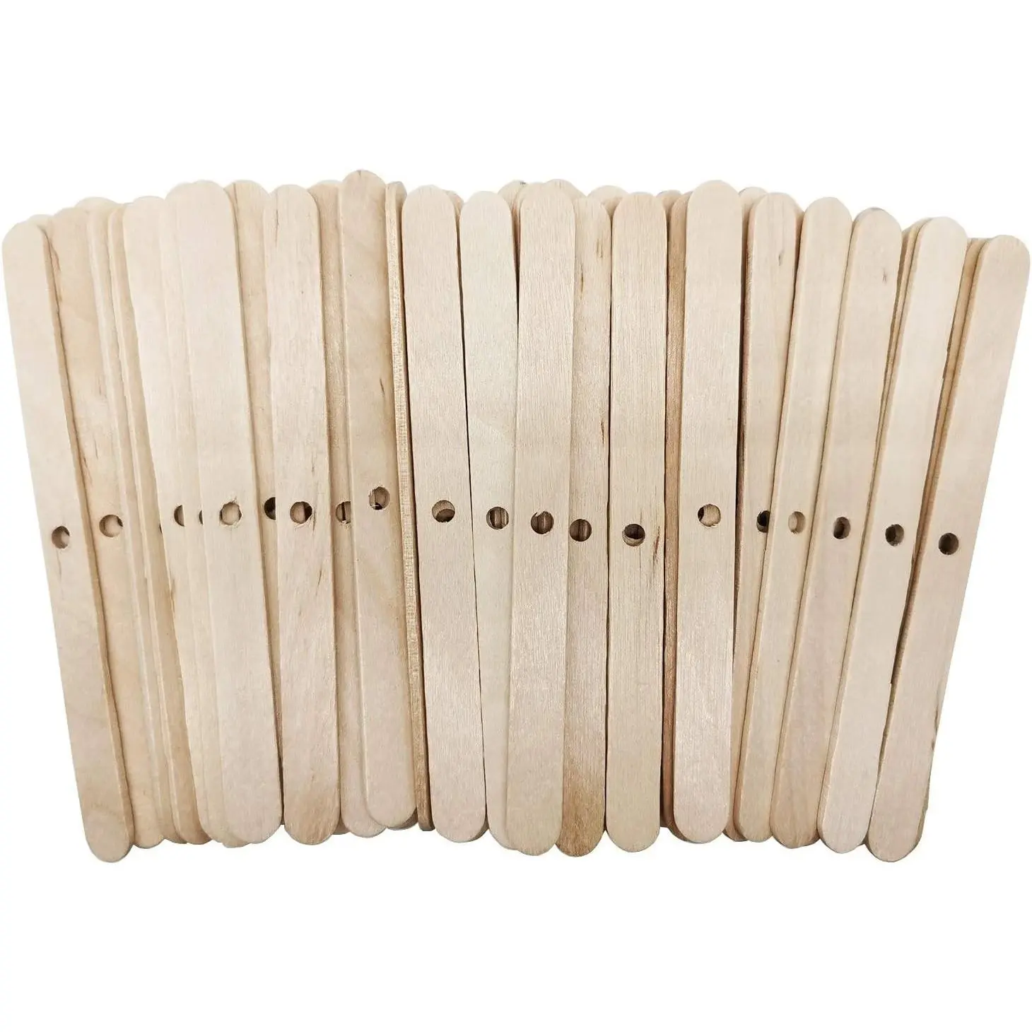 Wooden Candle Wick Holders, Candle Wicks Centering Device - Candle Centering Tool, 120 Pack