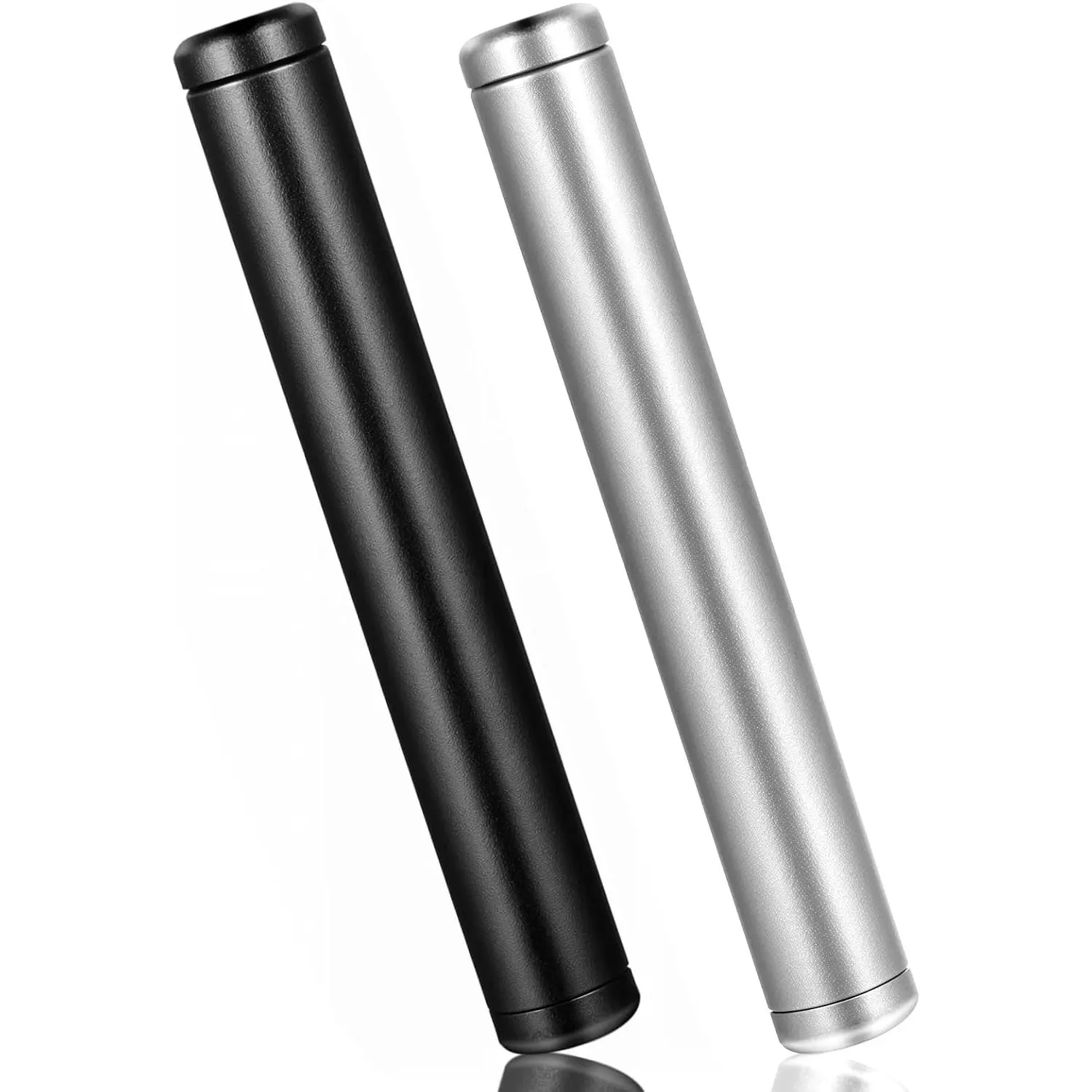 2 count Metal Tube Container, Portable  Storage Tube Holder | Lightweight  Travel Storage Box for Purse Pocket Travel Outdoors, 4.5 inches