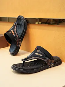 Men's Comfortable Slip-On Sandals, Lightweight Breathable Outdoor Beach Shoes, Ideal for Summer Travel, Camping, Vacation Use