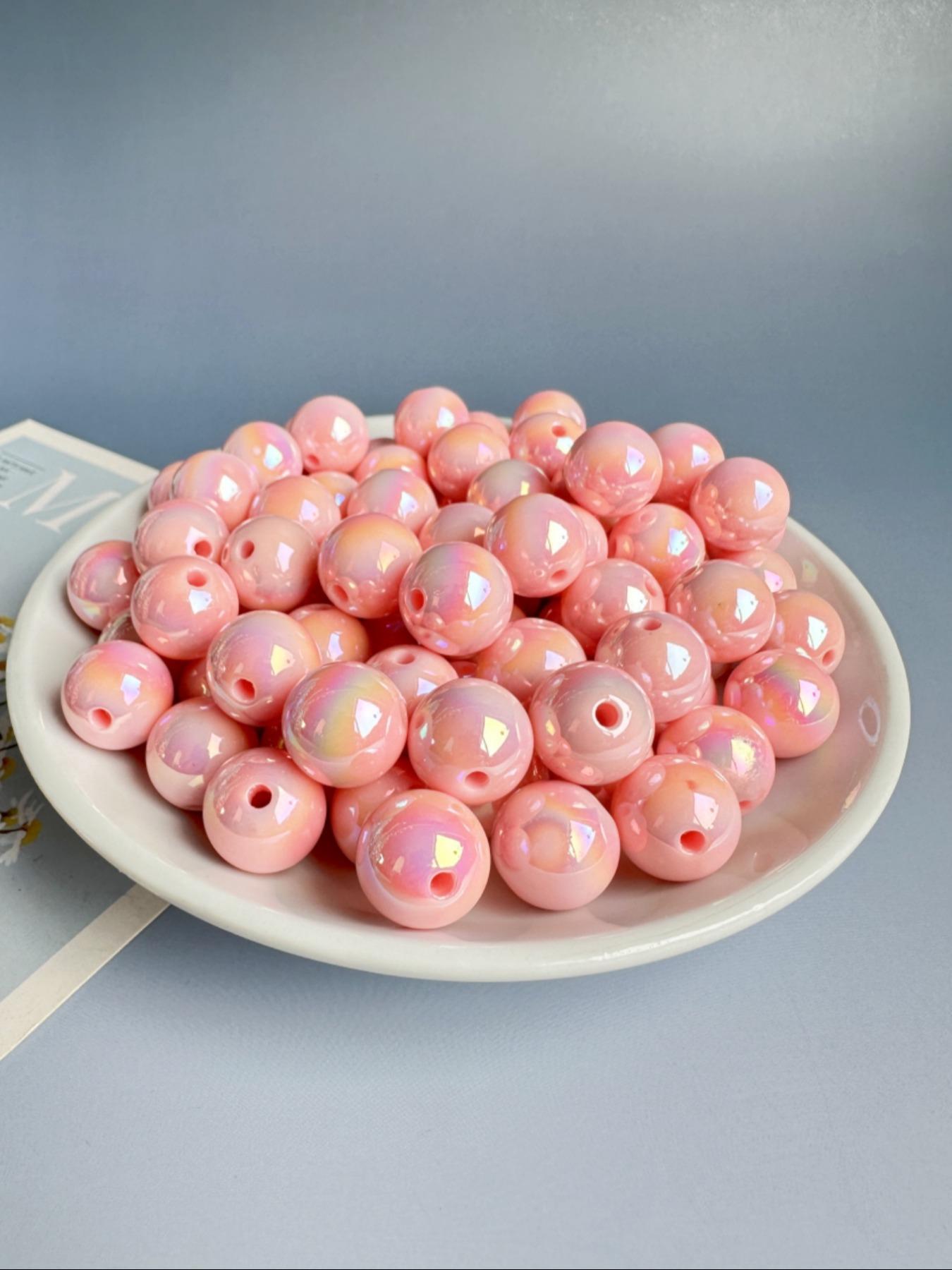 16 mm Resin Beads, Loose Beads for Necklace and Bracelet DIY Jewelry Silicone Accessory Kit, Jewelry Making Accessories Bead Set, Handmade Crafts Supplies, DIY Mixed Beads, DIY Galaxy Beads, Diy Beading Accessories