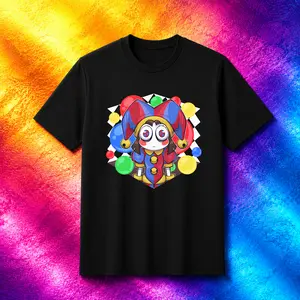 The Amazing Digital Circus Pomni Abstract Jester Unisex T-Shirt, S-5XL