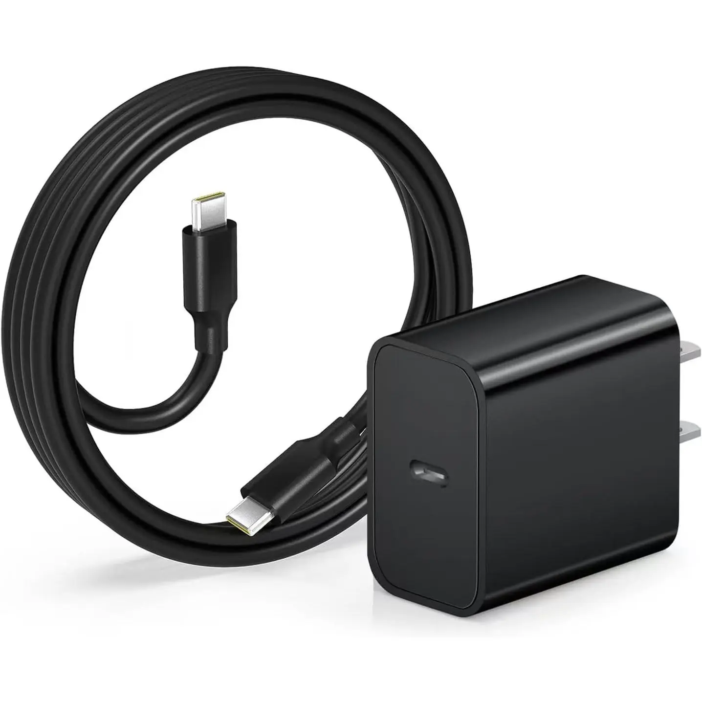 20W USB Type-C Mobile Charger Adapter Block with Long Synthetic Cable Set for Powerbeats Pro 2, 4, Studio Buds Pro/Plus, Flex/2024, x Kim Kardashian Earbuds