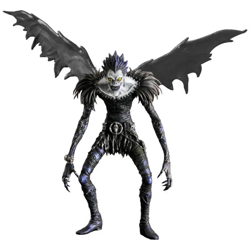Anime Figure DEATH NOTE Ryuk Yagami Light MisaMisa PVC Standing Model Pose Children Collection Gift Ornaments SculptureAlleviate children's anxietySensory stress relief