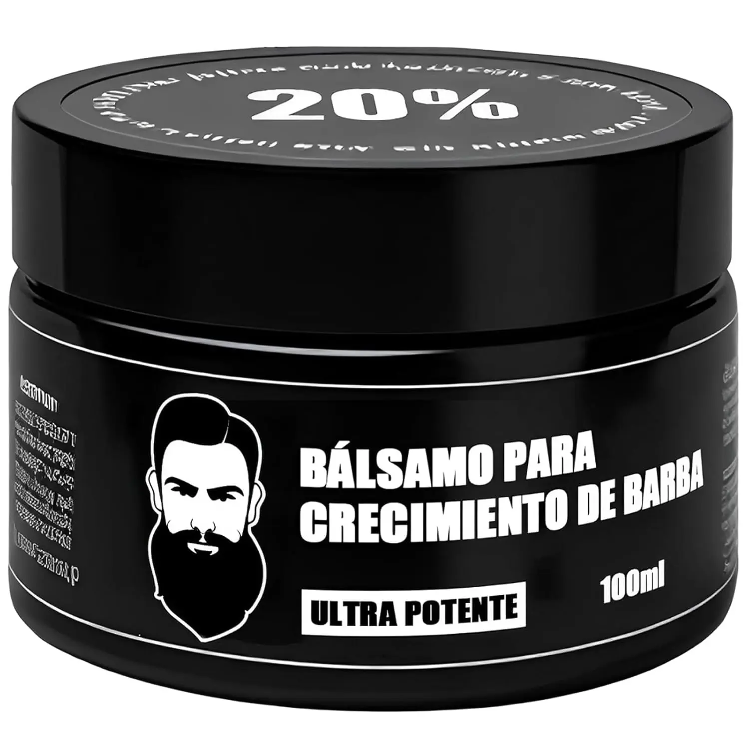 Beard Growth for Men, Apollo Beard Stimulant, Ultra Powerful Apollo Beard Stimulant, Apollo Black Balm Moisturizes Strengthens Beard for Men (1PCS)