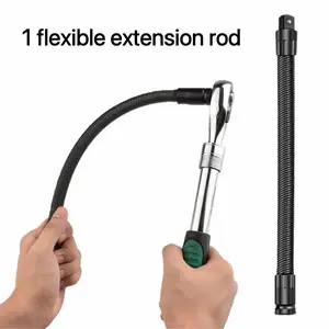 1/2 Flexible Shaft Extension Extender Torque Socket Ratchet Spanners Electric Wrench Connecting Rod Hand Tools