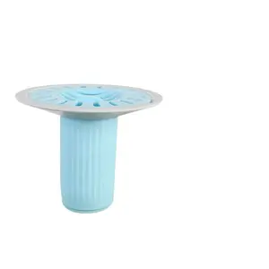 Bathroom Odor-Proof Drain Cover, Insect-Resistant Long Strip Drain, Automatic Closure Sealed Pipe, Home Use, Prevents Odors