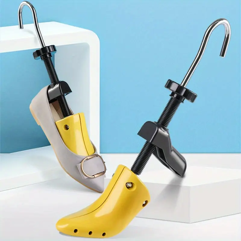 1pc Premium Adjustable Shoes Tree Stretcher Expander Shoe Trees Plastic For Flats Pumps Boots