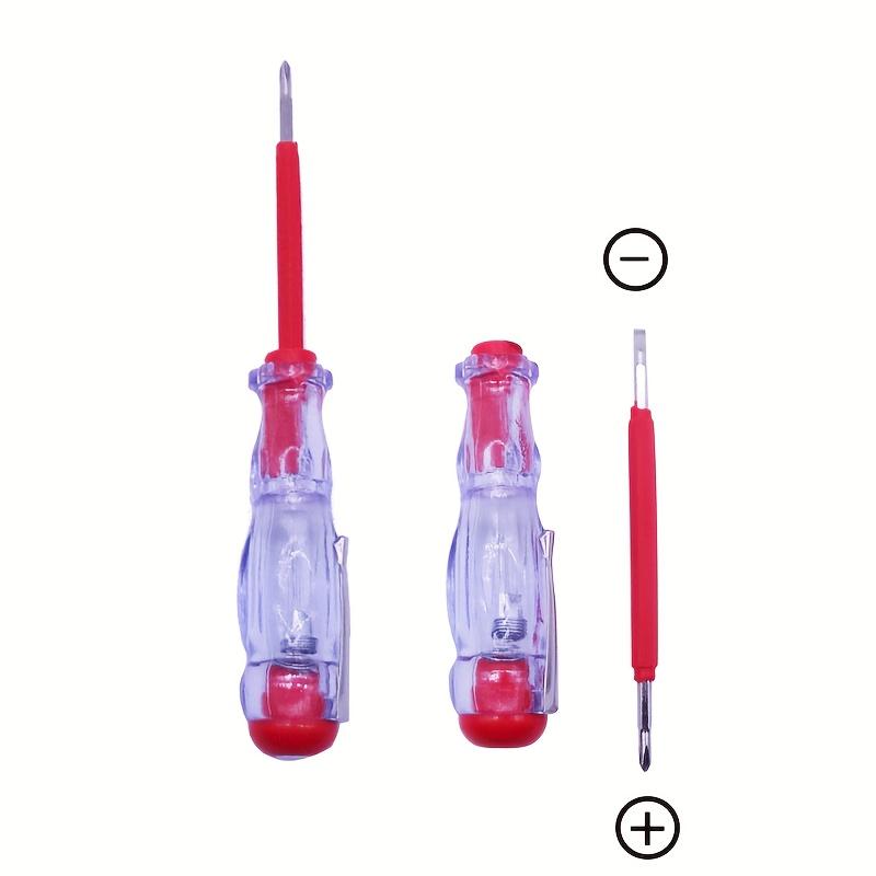 Household Insulation Screwdriver Set, 1 Set Cross Hexagon Electrical Service Tool Set with Test Pen, Multifunctional Insulation Screwdriver Set with Storage Bag