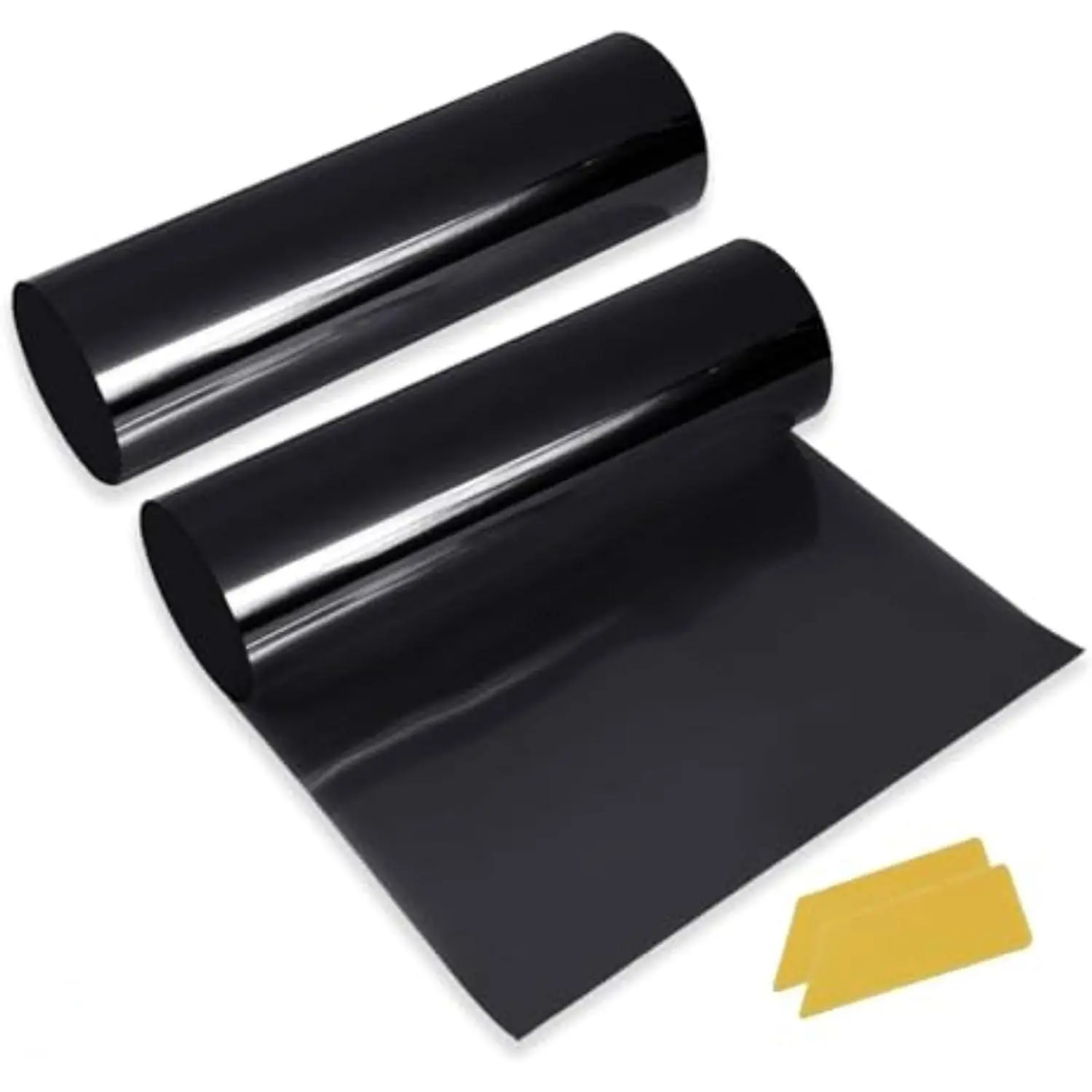 2Pack  Window Film, Sun Visor Strip Tint Film, 5% VLT Auto Tint Film,  Front Windshield Protect Shade Sticker, Windshield Solar Protection Film for Shading and Filtration