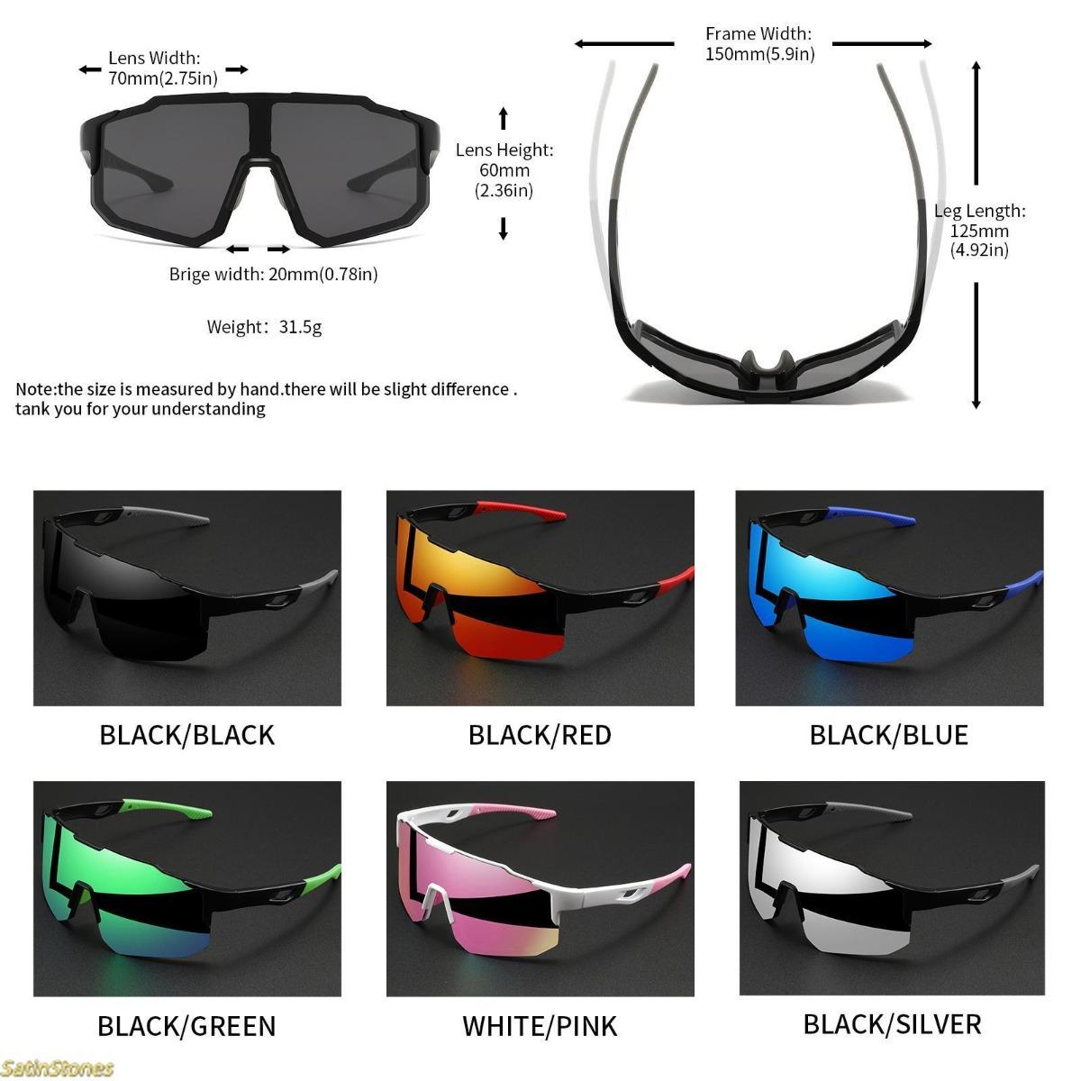 2026 Best-Selling Unisex Oversized Wrap-Around Sports Sunglasses—Featuring UV400 Protection, Colorful Wind-Resistant, and Anti-Glare Lenses. These comfortable, unisex shades offer a secure fit, making them ideal for cycling, hiking, running, fishing, and