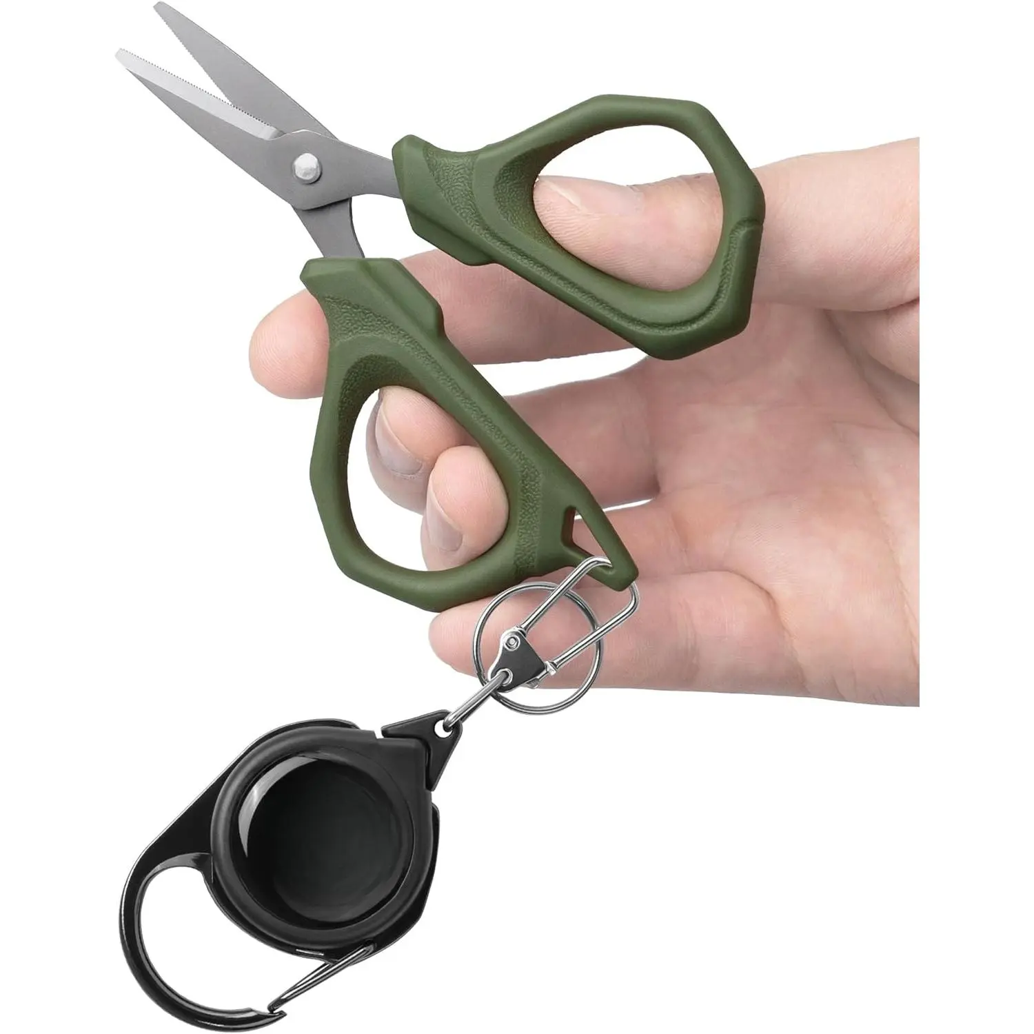4.6"Fishing Scissors,Fishing Line Cutter for Braided Line