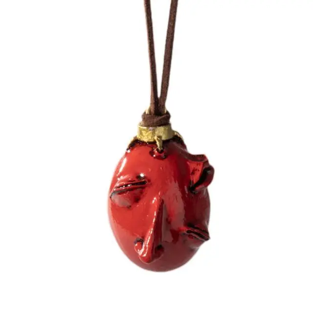 1997 Anime Behelit Griffith Egg Of King Necklace Cosplay The Golden Age Arc Pendant Costume Accessories Necklace Prop