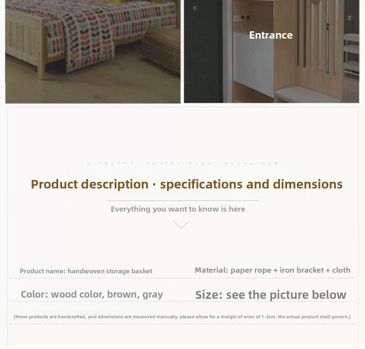 Jewelry storage, stall display, desktop storage box, storage basket, toy and key organizer, living room storage basket