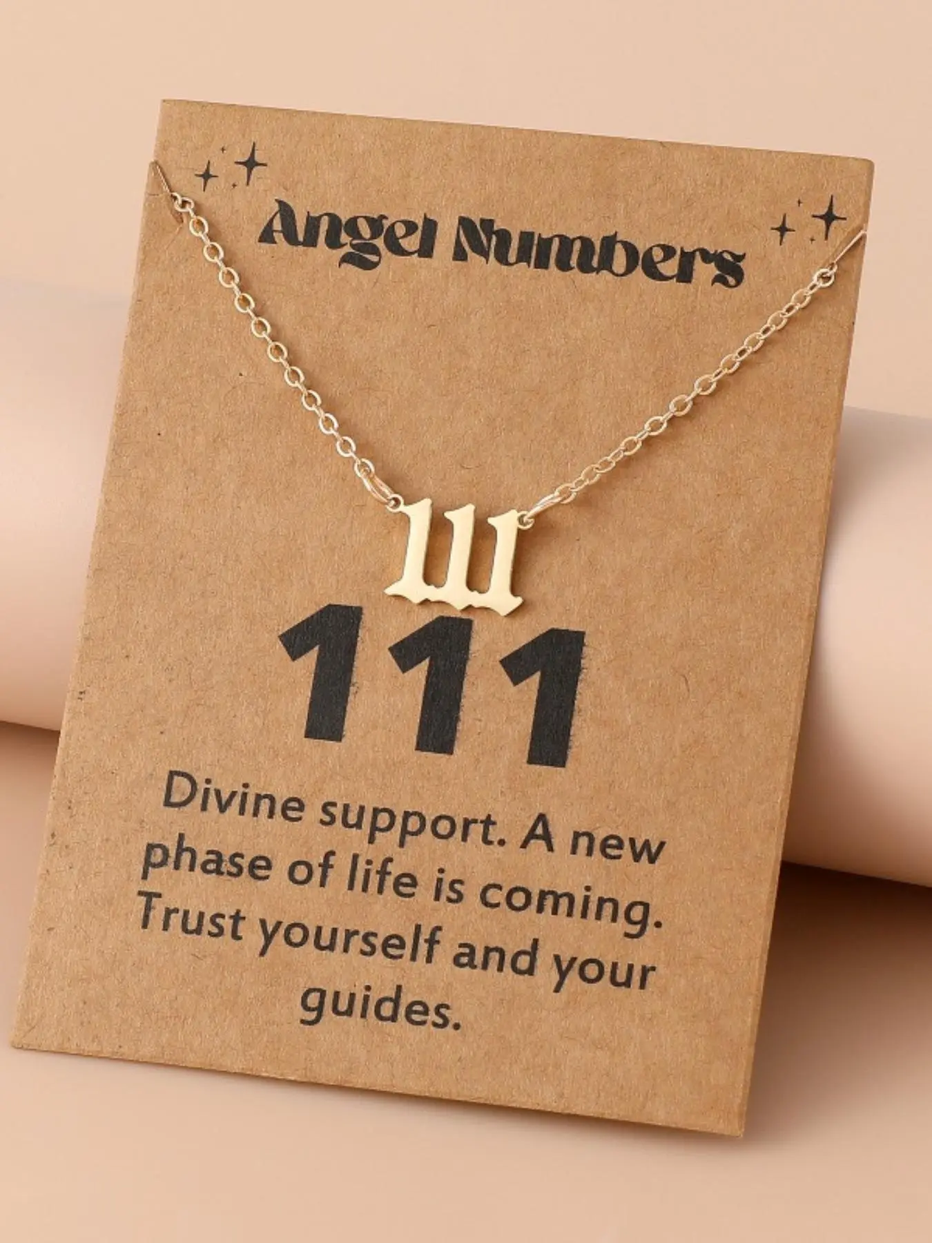 Number Pendant Necklace, Adjustable Chain Necklace, Fashion Matching Necklace Jewelry for Clothing Decor, Trendy All-match & Exquisite Jewelry for Gift