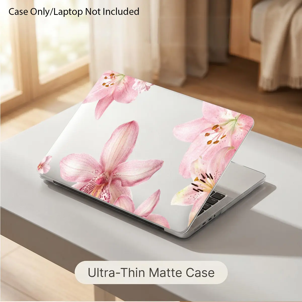 Clear Crystal Shockproof Case for MacBook/matebook,Full Transparent Hard PC Cover with Cooling Vents,Snug Fit Laptop Shell,compatible with 13 Neo/13.3 Air/13.3 Pro/13.6Air/14.2 Pro/15Air/16.2Pro/D16/14 Ultra, Transparent Back Cover