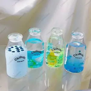 Boba Tea Stress Ball Bubble Tea Fidget Toy Water Bottle Squishy ASMR Anti Stress Funny Novelty Toy Toys For Girl antiestrés