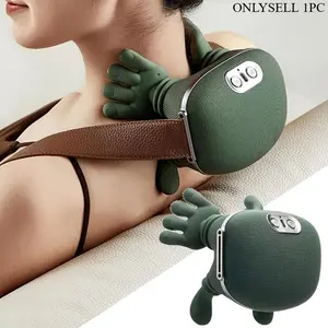 Bionic hand heating massage device, used for deep tissue pain relief, wireless portable electric finger pressure 4D kneading massage, designed to simulate the human hand, suitable for neck/shoulder/hand/leg massage Body Care Machine Neckmassager