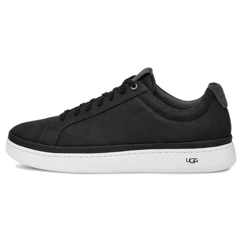 UGG Cali Sneaker Low Leather Comfortable Versatile Fashion Breathable Low-Top Skate Shoes 1132715-BLK