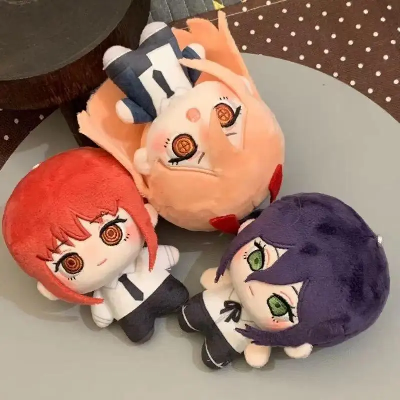 Anime Chainsaw Man Reze Cosplay Unisex Soft Plush Doll Toy, 10cm Cute Stuffed Cartoon Toy, Ideal Birthday Gift for Anime Fans, Collectible Toys