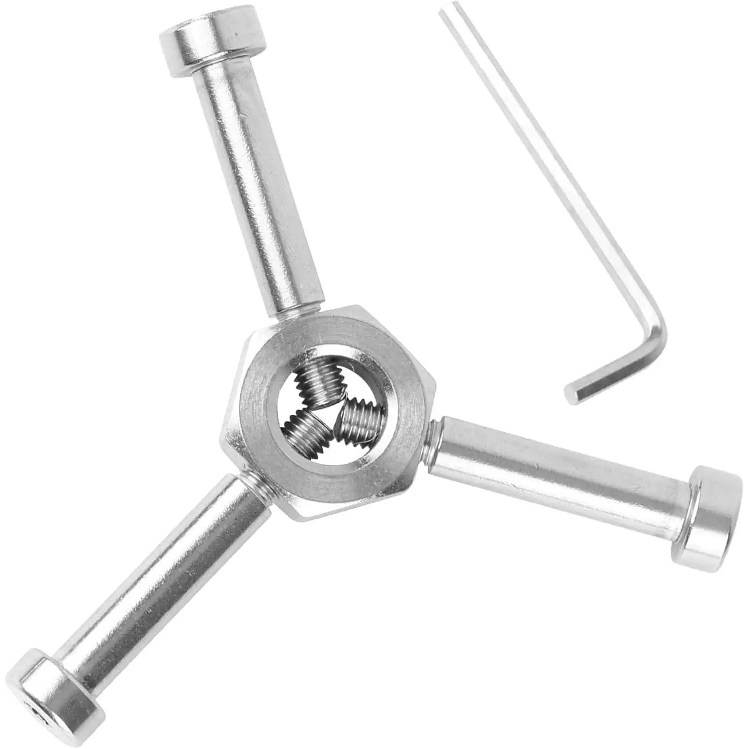 Outdoor Faucet Handle Adjustable for 3/8 Inch or Smaller Valve Stems | Spigot Handle, Water Shut Off , Garden Faucet Compatible, Exposed Valve Stems