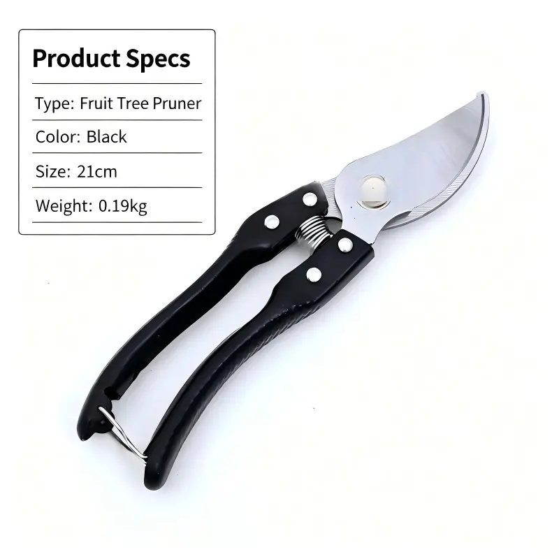 Manual Garden Pruning Knife with Sharp Cutting Blade, Compact Labor-Saving Hand Tool with Safety Lock for Twig Trimming, Branch Pruning – Ideal for Home Gardeners