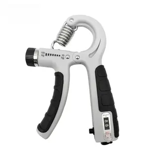10-100kg Grip Strength Trainer, Forearm Strengthener, Hand Squeezer, Adjustable Resistance, Hand Grip Strengthener for Muscle Building