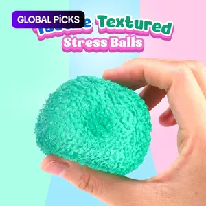 Texture Ball Malt Sugar Squeeze Toy, Stress Relief Soft Ball for Adults and Kids, Sensory Stress Balls, Prank Party Gift, Fun Joke Squeeze Toy