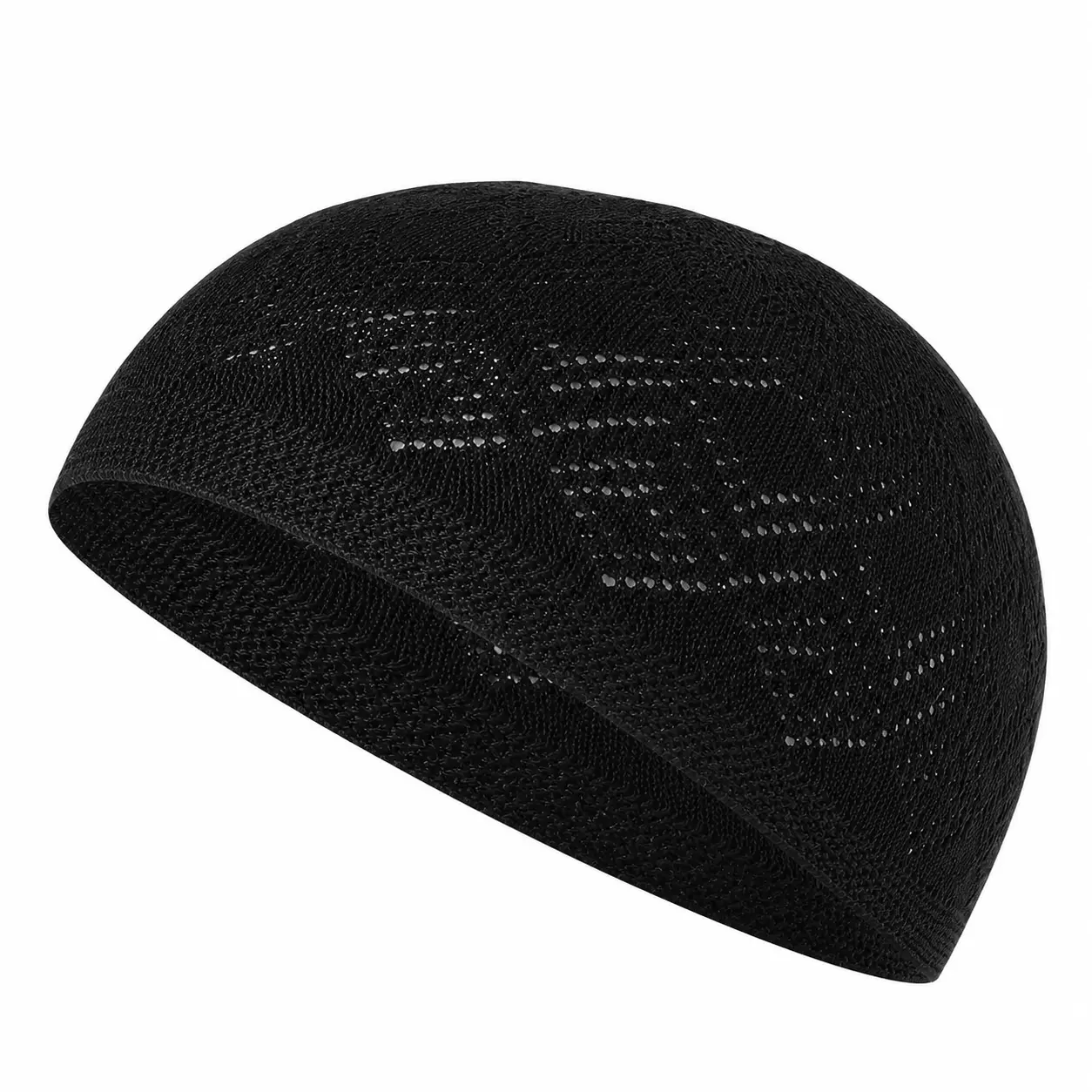 Men's 2026 Updated Modest Knitted Cotton Kufi Hat - Lightweight, Breathable, Adjustable Back Closure, Soft Traditional Middle Eastern Peci, Prop 65 Safe, Ideal for Ramadan, Daily Worship, All-Season Comfort