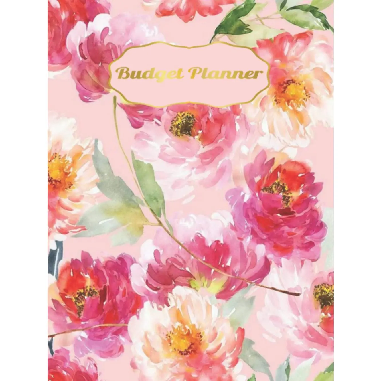 Budget Planner: Large Notebook Expense  and Bill Planner - Hardcover