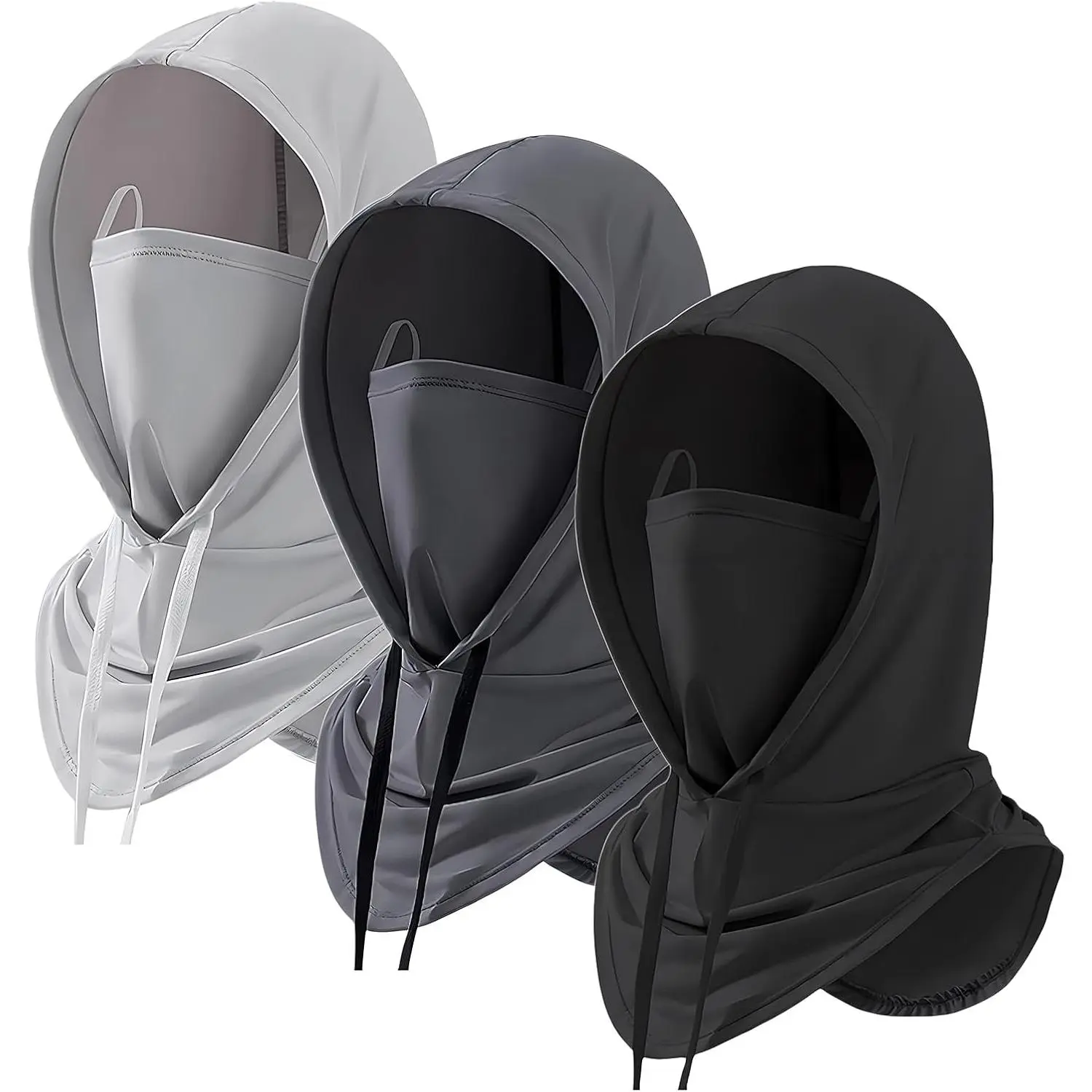 Summer Sun UV Protection Hood Breathable Full Head Mask Face Cover for Men Women Motorcycle Cycling Fishing