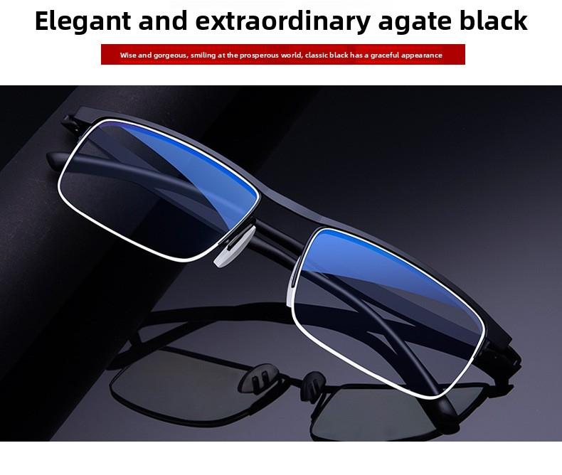 Directly from the manufacturer, TR90 anti-blue light, anti-radiation, high-definition mobile phone and computer protective glasses, non-prescription flat lenses
