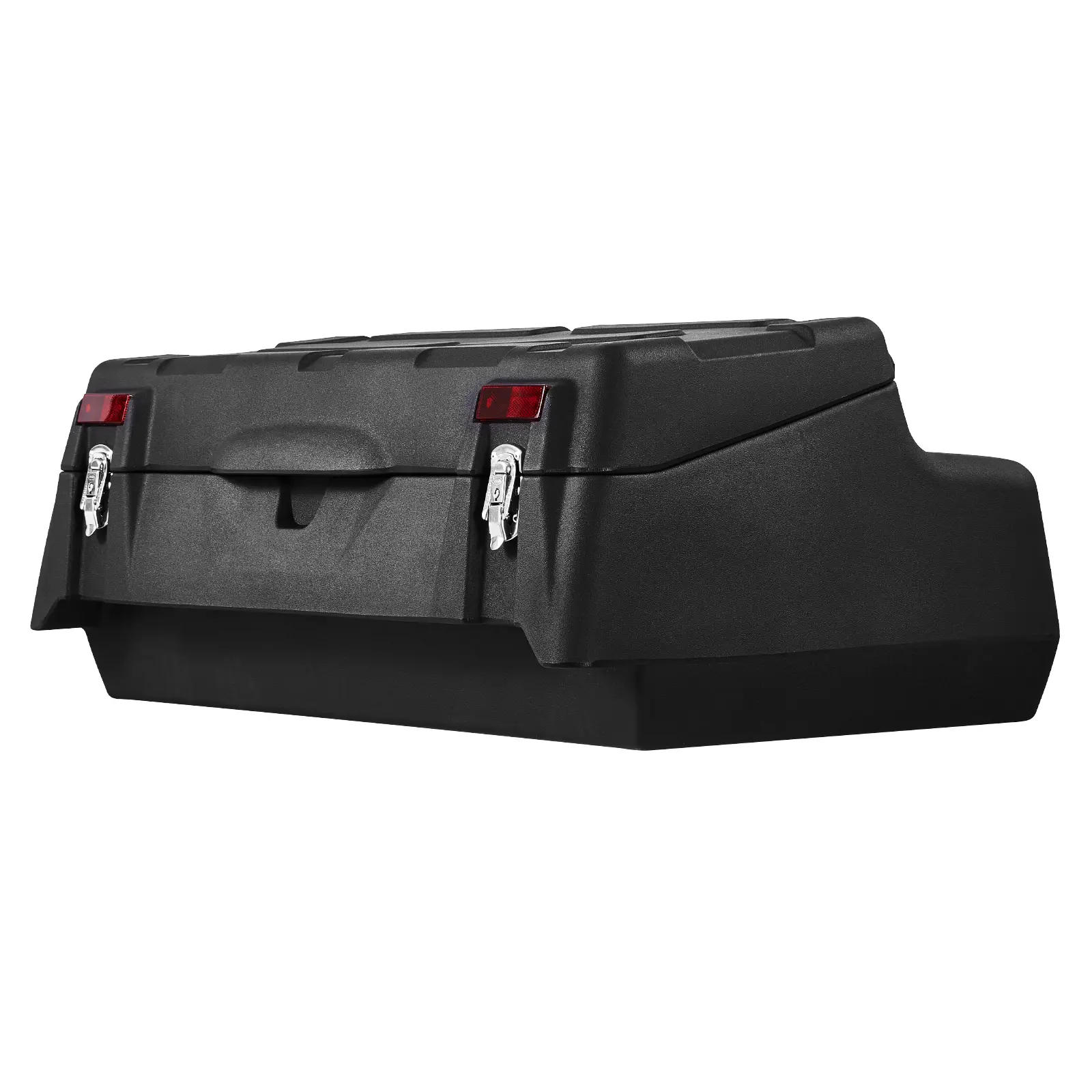 Atv Rear Storage Box, Atv Rear Cargo Box with Padded Backrest, LLDPE Construction, Universal Compatibility, Compatible with ATV, UTV, Durable and Comfortable