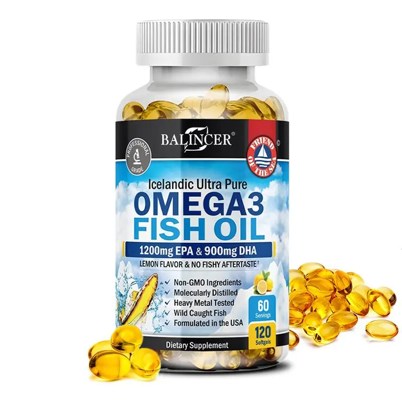 Balincer Premium Omega-3 Fish Oil - 2250mg EPA & DHA for Heart Health Balincer Premium Omega-3 Fish Oil - 2250mg EPA & DHA for Heart Health