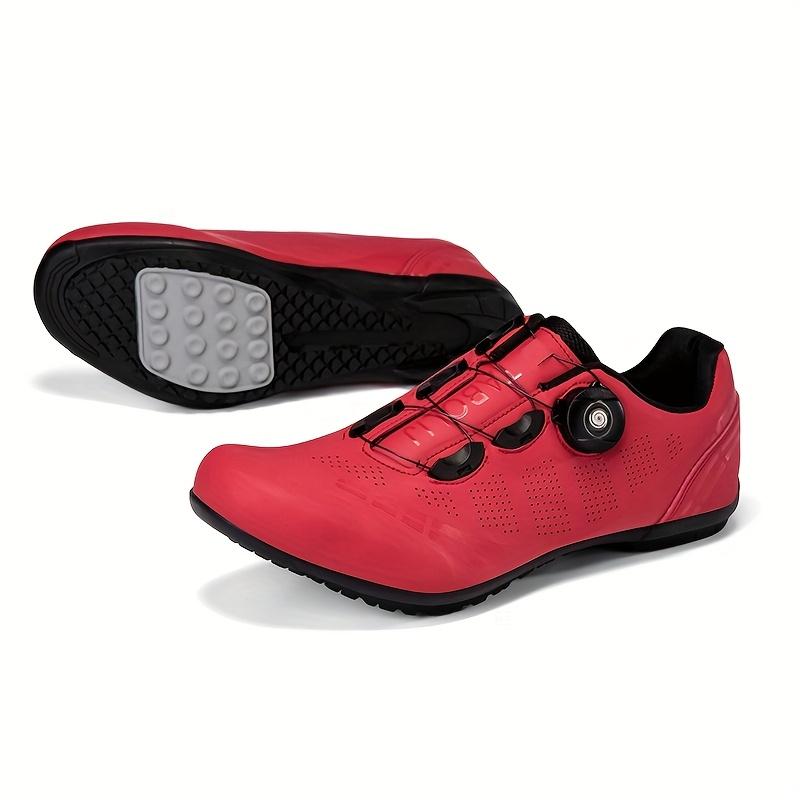 Sneakers, Rubber Sole Clip-less Universal Cycling Shoes for Men and Women, Non-locking Hard Sole Bike Shoes with Boost
