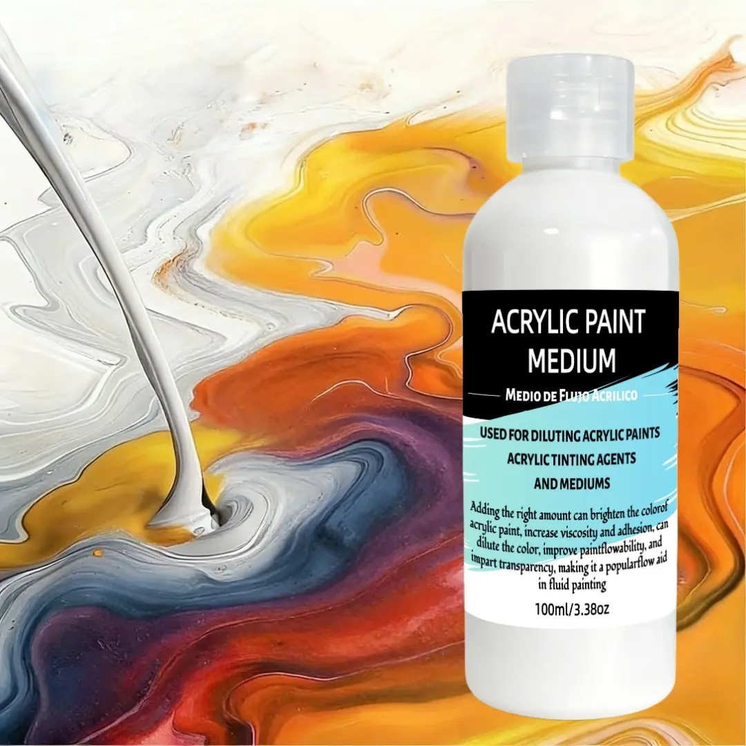 High-Quality Mixable Diluent for Acrylic Paints, Ideal for Artists and Hobbyists, Perfect Holiday Art Supplies, Enhance Your Creative Projects