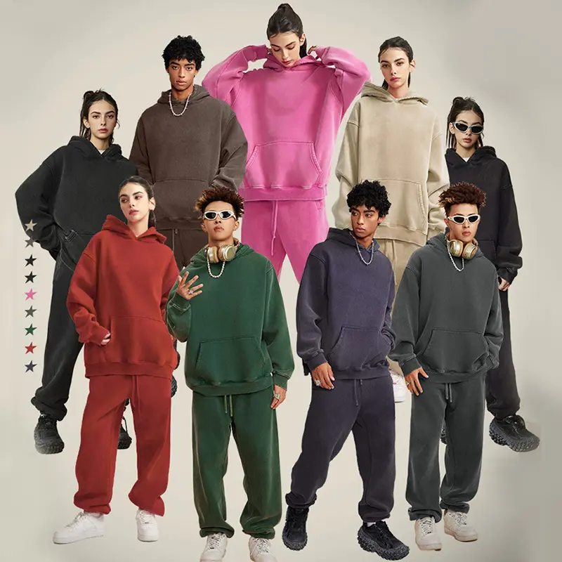 Unisex Hoodies Pullover Oversized Hoodie Plush Fleece Hooded Sweatshirt Vintage Heavyweight Hoodie Cotton Big and Tall Hoodies for Men Couples Winter Autumn Workout College Streetwear Sweaters Casual Long Sleeve 42%Cotton, 53%Polyester, 5%Other