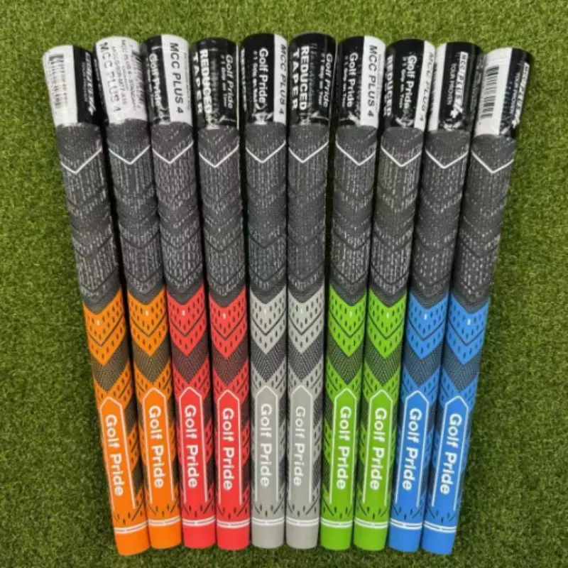 5-Pack Golf Club Grips, Non-Slip Durable Rubber Handle, Dual-Color Comfort Shock Absorption, Universal Male Female Golf Accessories, Golf Gear