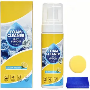 4-in-1 Multi-Functional Enzyme Foam Cleaner Spray – No-Rinse Multi-Purpose Deep Cleaning Foam, suitable for kitchen grease, bathroom tiles, leather seats, and sofa cushions