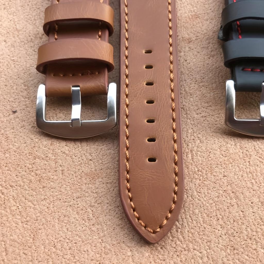 20mm 22mm Retro Business Watch Band – Classic Strap for Samsung Galaxy Watch 6/5/4/Active 2 & 3